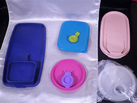 These will NOT fit the Smidgets or Midgets or Miniature 4 inch. . Tupperware replacement lids only